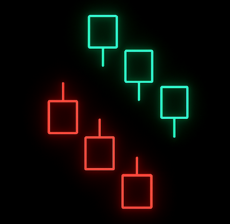 Логотип продукта "Renko Wicks Pro"